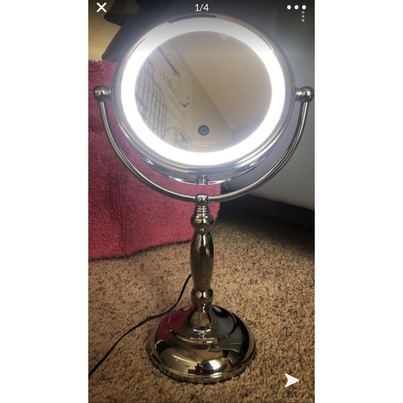 BRAND NEW CORDLESS MAKEUP MIRROR - Picture 2 of 4